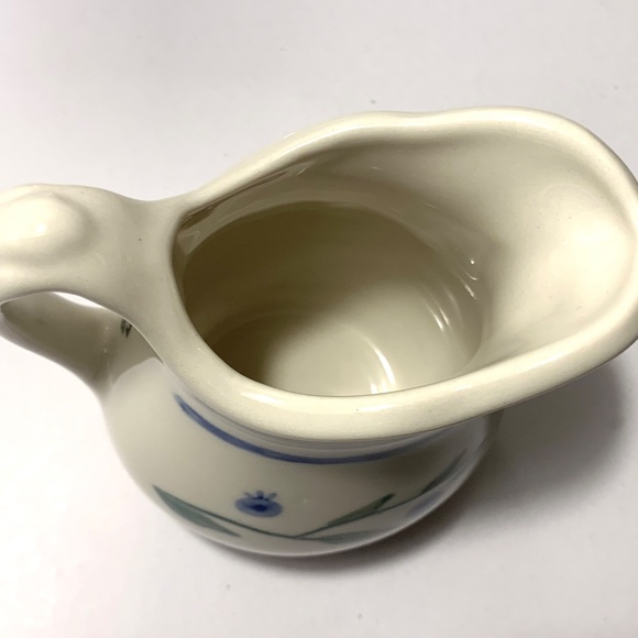 Hartstone Pottery Stoneware Creamer Pitcher Wild Blueberry Signed 1983 EC - Picture 3 of 4